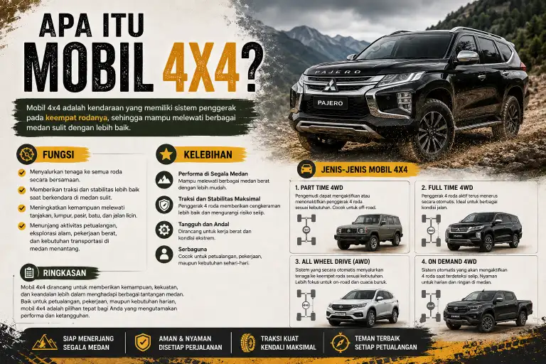 Apa Itu Mobil 4x4