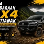 sewa kendaraan 4x4 Pontianak