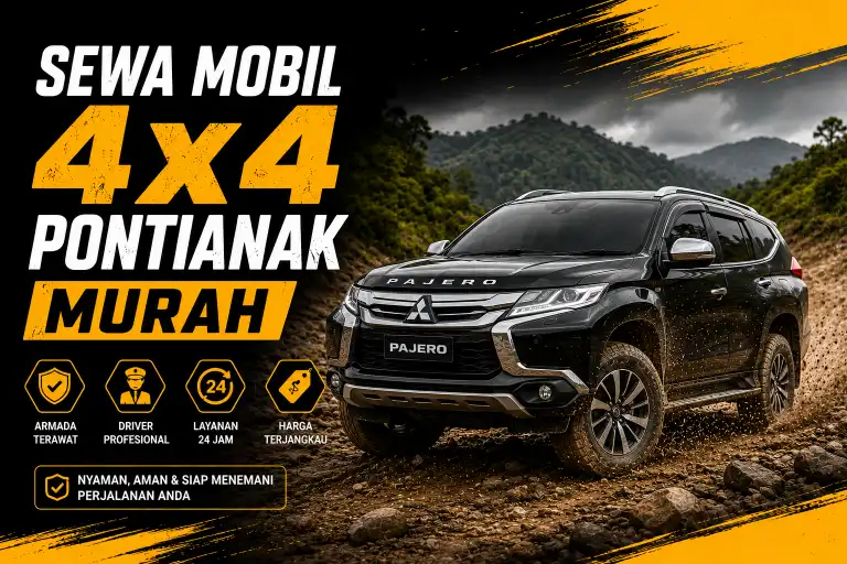 sewa mobil 4x4 Pontianak murah