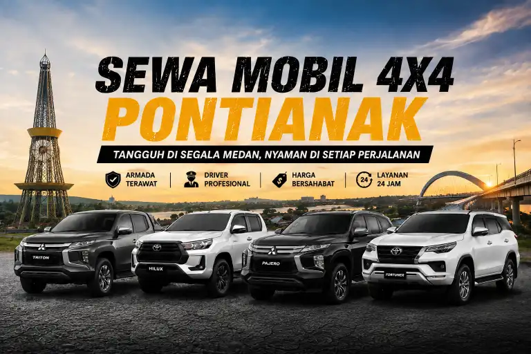 sewa mobil 4x4 Pontianak