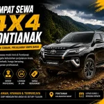jasa rental mobil 4x4 Pontianak