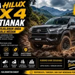sewa Hilux 4x4 Pontianak
