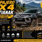 sewa Pajero 4x4 Pontianak