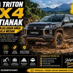 sewa Triton 4x4 Pontianak